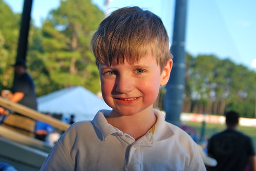 Brian at the Sand Gnats game
